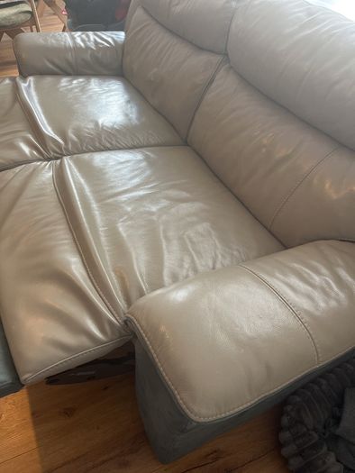 Leather Sofa 3 seats + Armchair