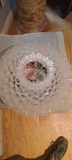Retro Ceiling Shade Perspex Mid-century