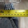 MNWKA Mishka NYC Graffiti Denim Jogger Jeans Let The World Burn Blue Tapered Size Small Y2K Image 7