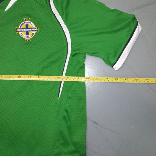 FREE POST  Player Issue (XLB) Northern Ireland Jersey Shirt Umbro Vintage Retro Soccer Football Irish Green Norn iron Youths Kids Boys Girls