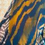 Elli White Zebra Print Midi Dress with Diamante Buckle  Size L UK14 Image 5