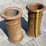 Vintage tall Victorian chimney pots - stunning pair Image 5