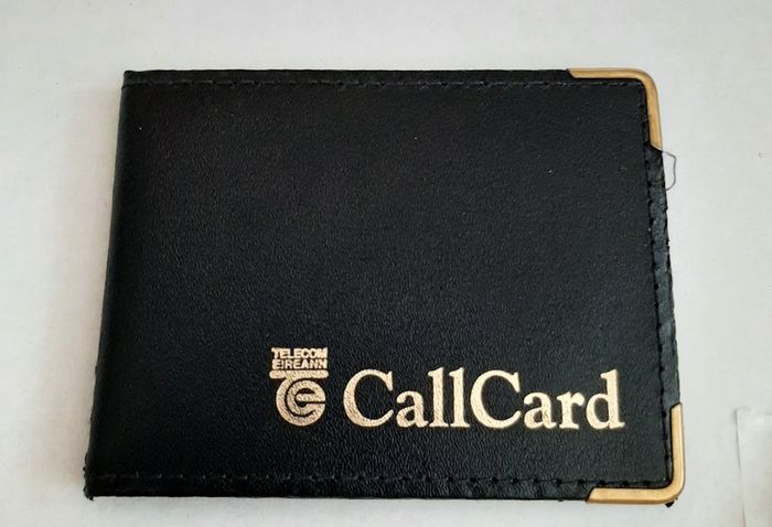new genuine leather eircome call card wallet