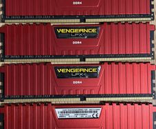 Corsair Vengeance LPX Red 16GB (4x4GB) DDR4 2666MHz Desktop RAM
