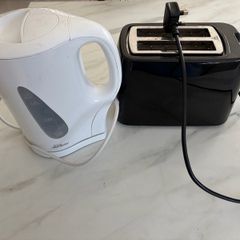 kettle and toaster