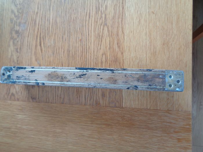 Vintage  Hand Made Carpenters Spirit level for Sale