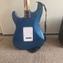 Blue Stratocaster with amp cables included Image 4