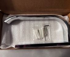Brand New Chrome Toilet Roll Holder with Wall Fixings