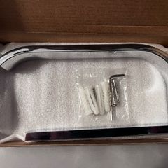 Brand New Chrome Toilet Roll Holder with Wall Fixings