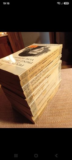 1960s 10 Classic Works of Literature in German Language. Vintage.
