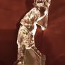 Waterford Crystal ( glass )golfing Figure Image 4