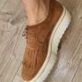 MAURY Tan Platform XL Loafer Sz 40 (Fit 7 - 7.5UK) - Rrp 160 (New) Image 9