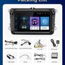2 Din Car Radio Android 10.0 For VW Volkswagen Golf Polo Passat b7 b6 SEAT leon Skoda 8" inch 4+64G GPS Wifi 4G Carplay Image 9