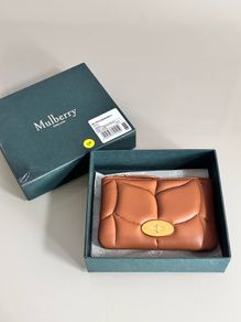 Mulberry New Softie Leather Tobacco Coin Purse