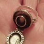 Vintage pillbox ring, 925 sterling silver. Image 5