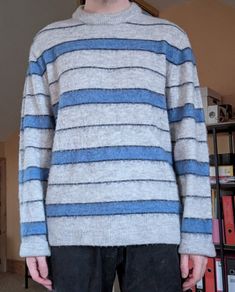 River Island Men's Oversized Sweater Size M