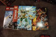 Lego Ninjago Bundle 70676 Lloyd's Titan Mech &amp; 71720 Fire Stone Mech &amp; 71738 Zane's Titan Mech Battle