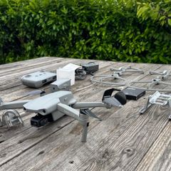 DJI Mavic Air(two) Flies Perfectly,  Gimbal Needs Replacement, Controller Included