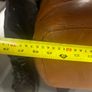 Tan leather ribbed banquette booth seating 4 available 800EUR Eacb Image 4