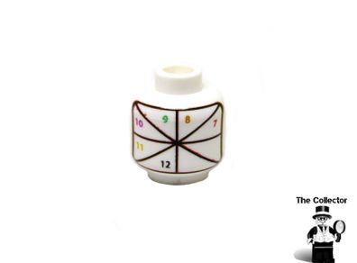 Lego Minifigure White Factory Test Print Head Printer Alignment Print Head Prototype Rare And Hard To Find