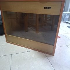 reptile tank and cabinet