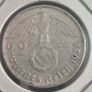 2 Reichsmarks WW2 silver German coins Image 6