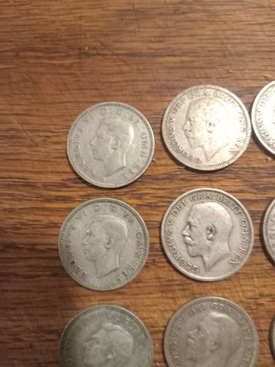 Silver shillings