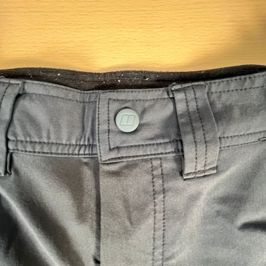 Berghaus Womens Hiking Pants Venting - Gray Size UK 8 W28 L29