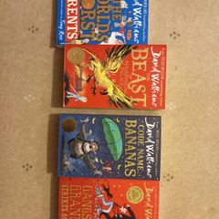 David Walliams books x 4