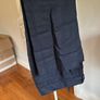 navy linen trousers Image 2