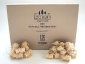 Natural Eco Wood Firelighters - 500 Wood Wool Flame Fire Starters Great for Lighting Fires in Stoves, BBQ's, Pizza Ovens & Smokers, Safe Charcoal Starter for Lighting A Lumpwood Charcoal Barbecue