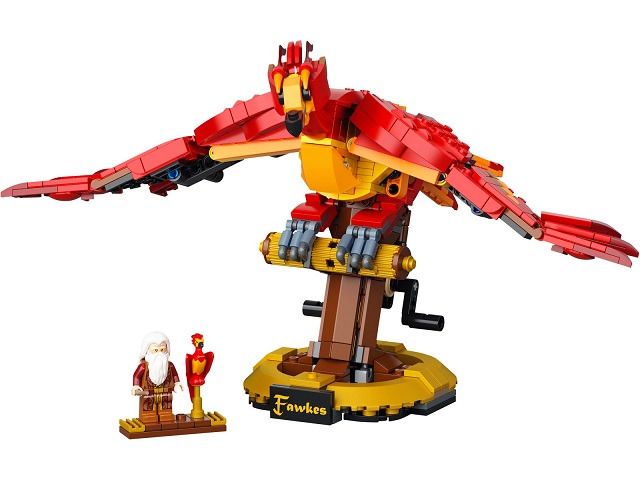 Lego 76394 Fawkes Dumbledore's Phoenix Play and display set
