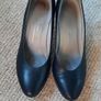 Ecco Navy Heels Size 5 Image 4
