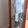Vintage display cabinet/china cabinet or can be used as cocktail cabinet  size: 32x90x114cm Image 7