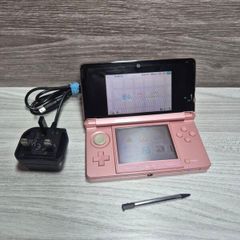 Nintendo 3DS Pink Console With Charger - Working With Screen Issue