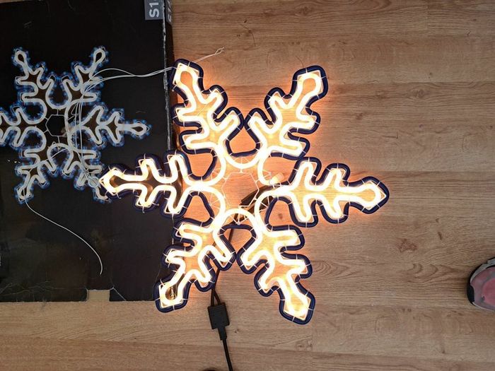 Christmas lights Snowflake