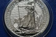 1 oz Silver Britannia 2023 .999 Charles coin