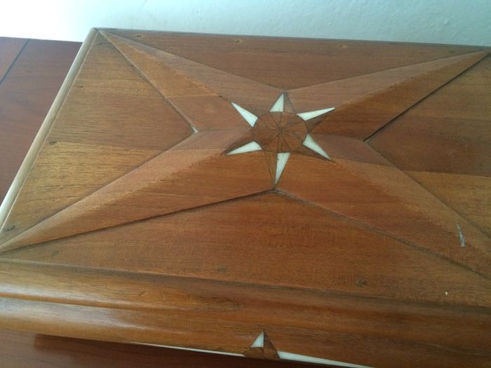 Jewellery Box Inlaid Teak