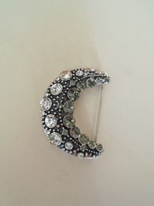 Moon brooch, Jewellery, Brooch
