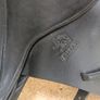 Fairfax black leather saddle with girth. High quality black leather Fairfax saddle in great condition. Comes with a matching girth as shown in the photos. Perfect for everyday riding or training. Image 6