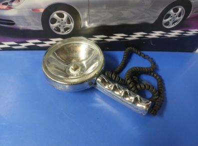 Chrome hand held spot light