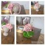 Brand new dusky pink and gold headband headpiece fascinator Image 3
