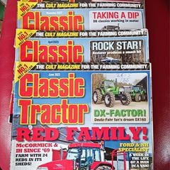 Classic Tractor Magazines / 10 Copies