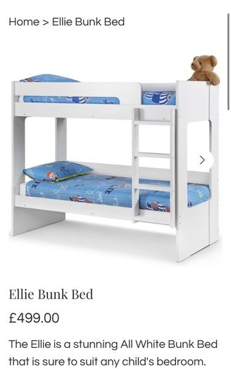 bunk beds with underbed