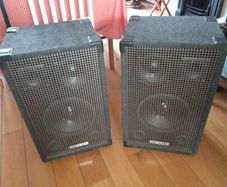 PA speakers passive 350W each