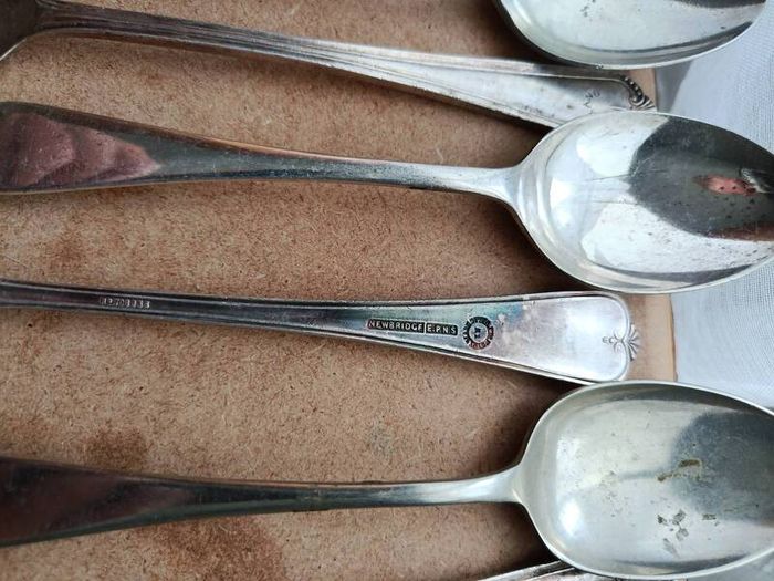 Vintage Silver Plated Cutlery Set EPNS Grand Hotel Spoons Included