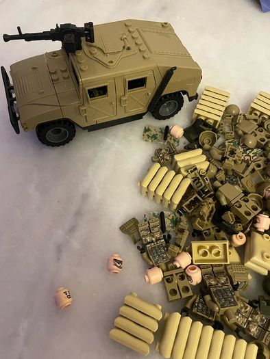 Lego compatible military figures
