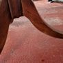 mahogany veneer table Image 6