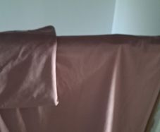 Pink Velour Eyelet Curtains 66ins x 72ins