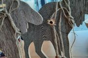 2026 Wooden reindeer